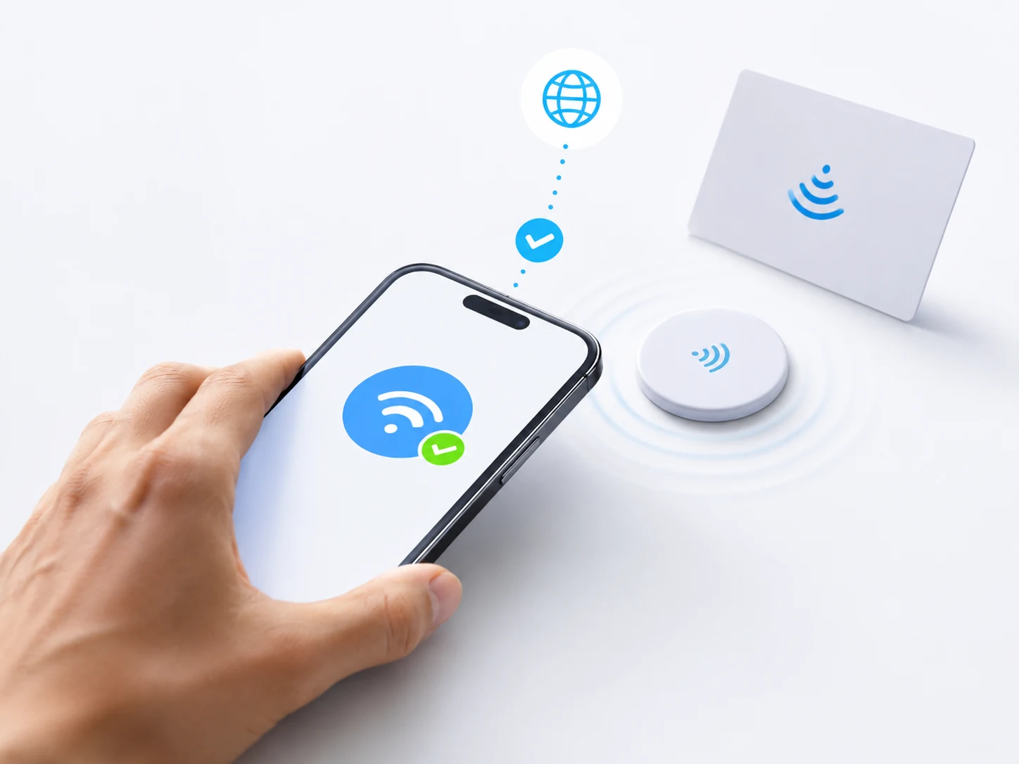 Encodage d’une URL dans un tag NFC avec un smartphone