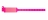 1474141- Bracelet hôpital Rose adulte avec rabat d'étiquette