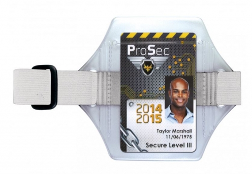 1453600 - Brassard porte-badge Blanc