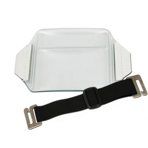 Porte-badge brassard format horizontal noir - Lot de 100