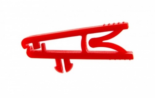 1413005 - Pince crocodile plastique Rouge - Vue 2