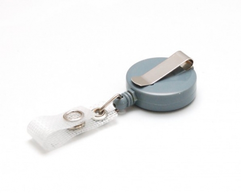 1460046 - Zip Enrouleur Gris avec Attache renforcée  - Vue 2