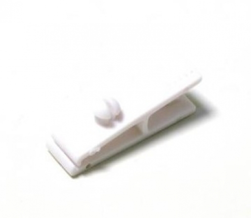 1413000-1000 - Pince crocodile plastique blanc lot de 1000pcs