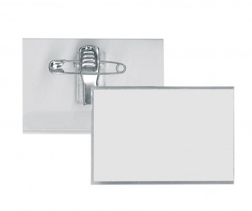 1456111 - Porte-badges conférence semi rigide 60x40 mm