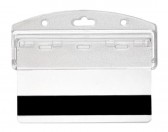 1451010 - Porte-Badge Rigide pour Cartes avec Piste Magnétique - Horizontale