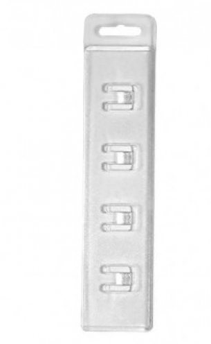 1451011 - Porte-Badge Rigide pour Cartes avec Piste Magnétique - Verticale  - Vue 2