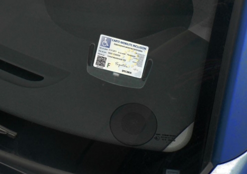 1451130 - Support de carte pour pare-brise (lot de 100) - Vue 2