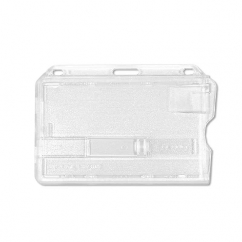 1454210 - Porte-badges rigide 86x54 avec poussoir glissiere 