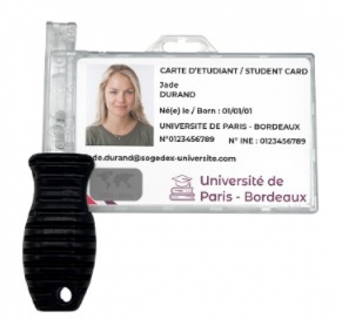 1454232 - Porte-Badge Verrouillable ou à Fermeture Définitive  - Vue 2