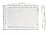 1454280 - Porte-badge sécuritaire pour 2 cartes - Horizontal ou Vertical