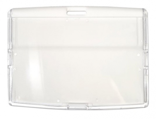 1455200- Porte-badge à fermeture clipsable dorsale (lot de 100) - Horizontale - Vue 3