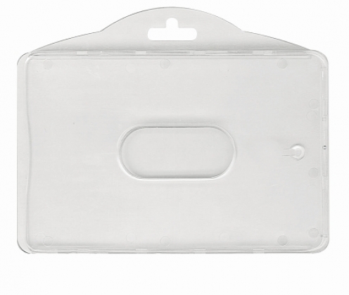 1454310- Porte-badges rigide 86x54 horizontal  2 badges