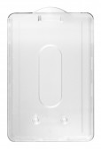 1454113 - Porte-badges rigide 86x54 avec glissière - Vertical
