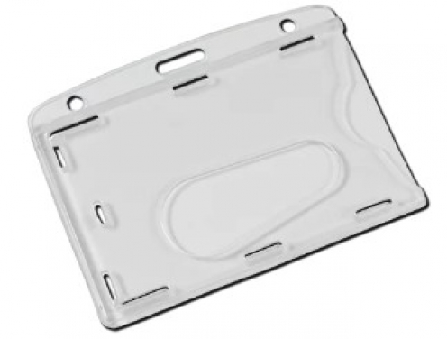 YA323-L - Porte-Badge Premium (86x54mm ) perforation oblongue