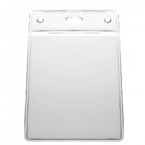 1453001 - Porte-badges souple 86x54 perforation oblongue 