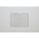 1453005 - Porte-badges souple 86x54 perforation oblongue sur faces avant arrière 145-3005