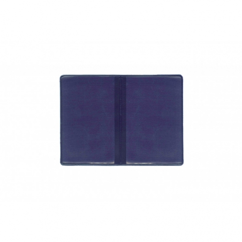 1453805 - Protège-cartes souple Bleu marine 2 poches