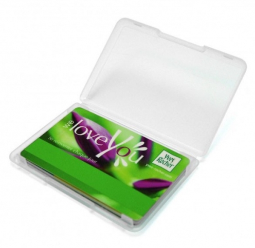 1452130 - Boîtier cartes rigide (lot de 100) - Vue 2