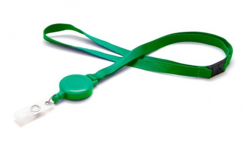 1437102- Tour de cou plat Vert Zipcord