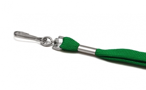 1437212 - Tour de cou Vert Mousqueton métal Bague métal - Vue 2