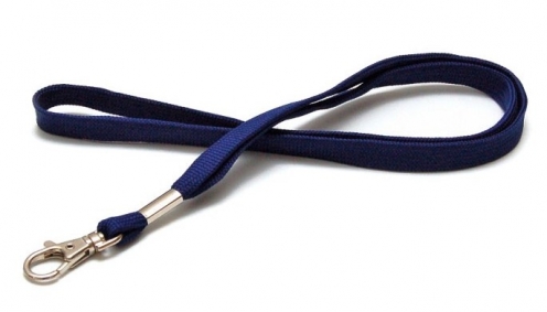 1437288 - Tour de cou Bleu Marine Crochet métal Bague métal