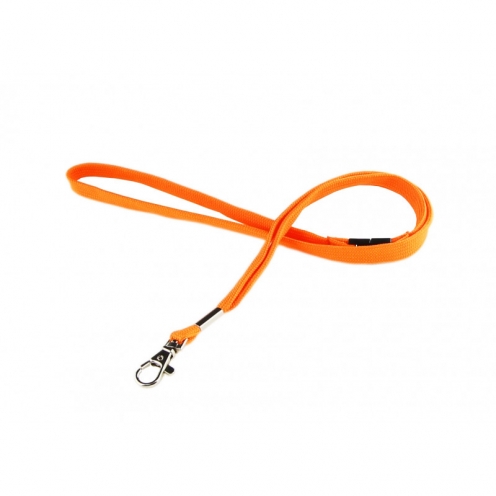 1437299 - Tour de cou Orange Crochet métal et rupture sécuritaire Bague métal