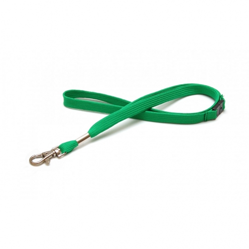 1437292 - Tour de cou Vert Crochet métal et rupture sécuritaire Bague métal