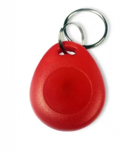 KFMIF1KO-R - Porte clés Rouge RFID 1k FM11RF08 Compatible Mifare 