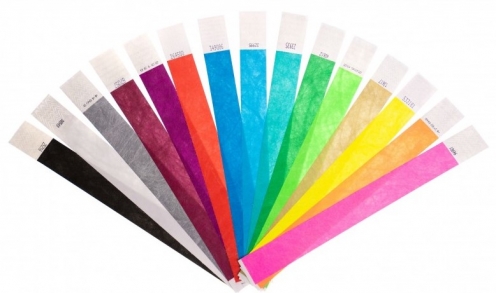 1474240 - Bracelet papier Blanc indéchirable Tyvek 25 mm  - Vue 3