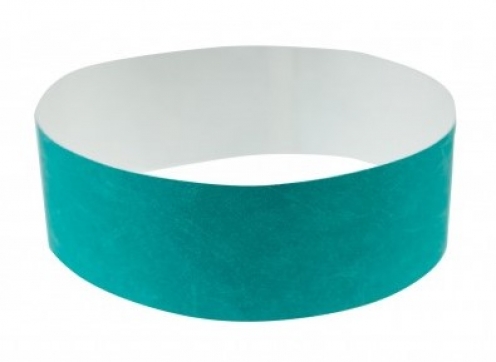 1474242- Bracelet papier Bleu-vert indéchirable Tyvek 25 mm