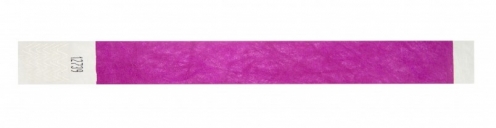 1474249 - Bracelet papier Violet indéchirable Tyvek 25 mm - Vue 2