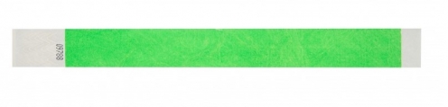 1475044 - Bracelet papier Vert-Fluo indéchirable Tyvek 19 mm  - Vue 2