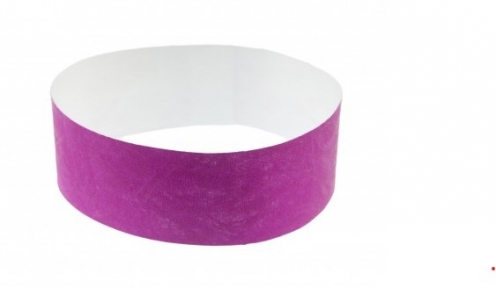 1475049 - Bracelet papier Violet indéchirable Tyvek 19 mm