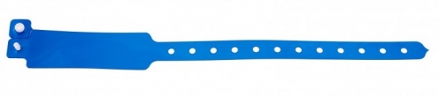 1474036 - Bracelet Vinyle Bleu extra-large - brillant  - Vue 2