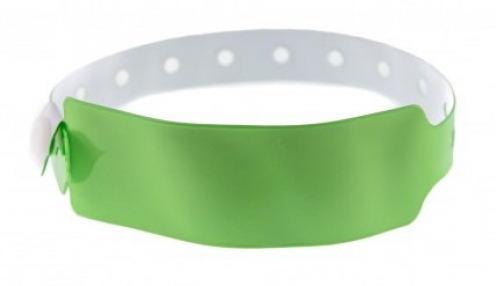 1474038 - Bracelet Vinyle Vert Pâle extra-large - brillant  - Vue 2