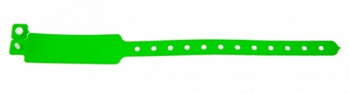 1474039 - Bracelet Vinyle Vert extra-large - brillant  - Vue 2