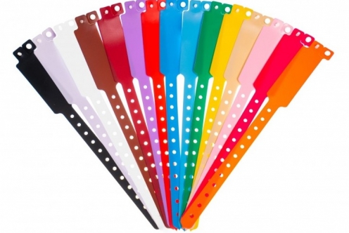 1474050 - Bracelet plastique vinyle Transparent extra-large - mat  - Vue 3