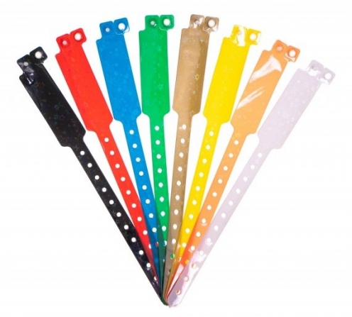 1474160 - Bracelets holographiques Or XL avec étoiles - Vue 3