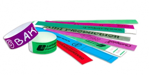 Bracelets Tyvek® Économiques et Sécurisés