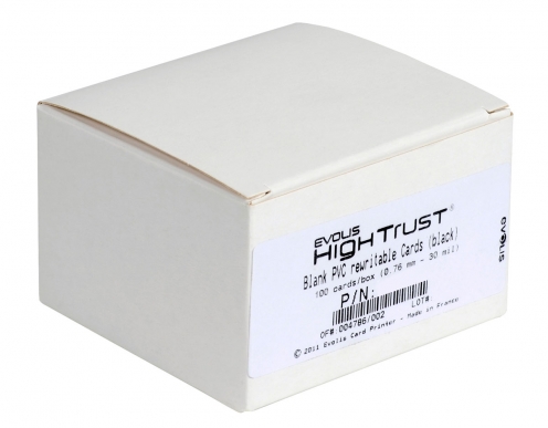 Carte PVC Blanche 0.76mm tricarte sécable sans perforation - Vue 3