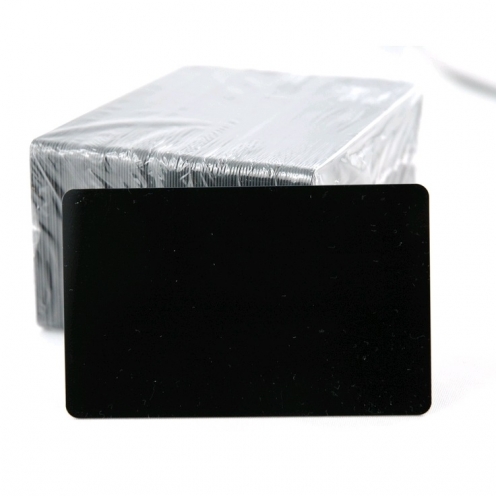 CTM-076-1 - Carte PVC Noire 0.76mm
