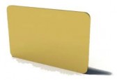 Carte PVC Or 2 faces 0.76mm