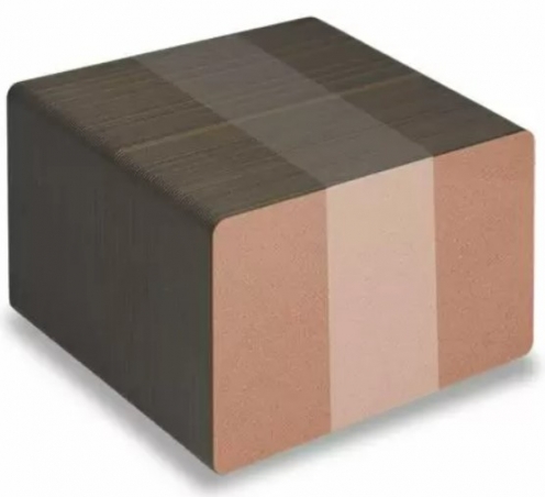 PVC1-BZS Carte PVC Bronze Métallisé 0.76mm