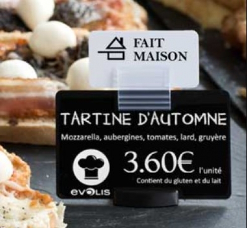 C8001-500- Carte PVC Noire mate 0.76mm  - Vue 3