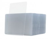 PVC1-CLMS -  Cartes PVC Transparentes Givrées avec Finition Mate