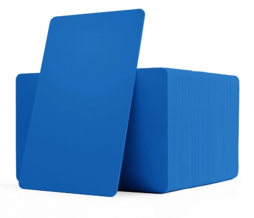 PVC1-RBS Carte PVC Bleu Roi 0.76mm - Vue 2