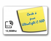 CPC8-MIUC-100 - Carte MIFARE Ultralight C de NXP Lot de 100