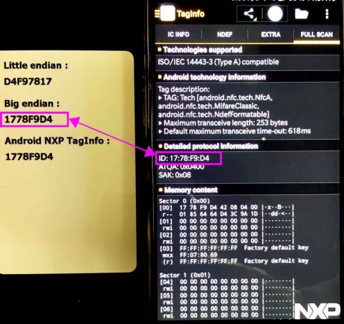 Carte RFID Infineon Technologies SLE 66R35 - Vue 2