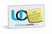 CPC8PW0250N13-1 - Carte PVC 0.80mm RFID MIFARE DESFire EV3 8K 13,56Mhz