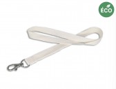 Cordon tour de cou bambou 15 mm avec attache métal sans nickel